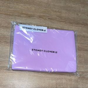 Stoney Clover Lane Lavender flat pouch